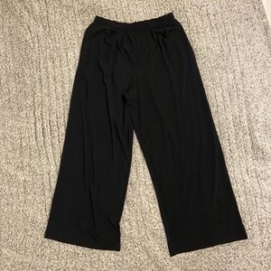 Uniqlo Crepe Jersey Wide Pants